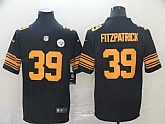 Nike Steelers 39 Minkah Fitzpatrick Black Color Rush Limited Jersey,baseball caps,new era cap wholesale,wholesale hats